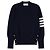Thom Browne Diagonal Milano Stitch Strickware für Damen Mehrfarben