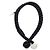 Bottega Veneta Bracciale Intrecciato Napa Nero