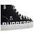 Burberry Sneaker alte monogram Teddy Bear per bambini MINI LARKHALL HT Argento - vista 10