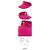 Isabel Marant Visor-Cap mit besticktem Logo Fuchsia Pink - Ansicht 2