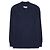 Maison Martin Margiela Wollpullover für Herren mit Rückennähten Schwarz