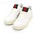 Gucci Sneakers Re-Web in pelle bianca da donna - vista 7