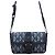 Dior Diamond Hit The Road Messenger Bag Silber