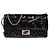 Fendi Borsa Wallet On Chain in pelle verniciata