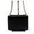Prada Borsa a tracolla a busta con catena in Saffiano Nero - vista 4