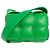 Bottega Veneta Mini Borsa Cassette Intrecciato Verde