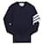 Thom Browne Four Bar Stripe Cashmere Navy Schwarz  - Ansicht 1