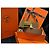 Hermès Classic Black Gold Outstitch Reversible Belt Large Gold Orange - Ansicht 3