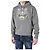 Kenzo Grauer Hoodie mit besticktem Tiger-Logo Braun - Ansicht 3