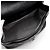 Chanel Große Vintage-Schultertasche in Schwarz mit silberner Kette - Ansicht 5