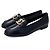 Chanel Mocassini in pelle di agnello con logo Nero - vista 2