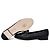 Chanel Mocassini in pelle di agnello con logo Nero - vista 4