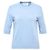 Thom Browne Jersey Pointelle T-Shirt Blau