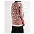Céline Artist Jacquard gebürsteter Baumwoll-Wollcardigan Rosa Rot - Ansicht 9