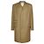 Maison Martin Margiela Abrigo Simple Back Stitch Camel Naranja