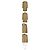 Maison Martin Margiela Abrigo Simple Back Stitch Camel Naranja - vista 2