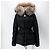 Moncler Chaqueta corta de plumón para mujer Modelo Plata - vista 2