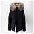 Moncler Chaqueta corta de plumón para mujer Modelo Plata - vista 3