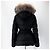 Moncler Chaqueta corta de plumón para mujer Modelo Plata - vista 6