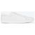 Saint Laurent Off White Leather Signature Coat Classic Silber - Ansicht 3