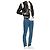 Saint Laurent Off White Leather Signature Coat Classic Silber - Ansicht 5