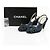 Chanel Décolleté Camelia Slingback Taglia Nero