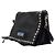 Prada Borsa a spalla e crossbody borchiata in pelle nera Nero - vista 2