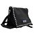 Prada Borsa a spalla e crossbody borchiata in pelle nera Nero - vista 3