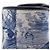 Thom Browne Blue Nautical Print Canvas Leather Medium Tool Tote Bag - view 8