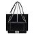 Chanel Borsa a spalla e crossbody Boy Medium in vitello nero con catena argento