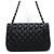 Chanel Bolso de hombro con cadena plateada Negro - vista 5