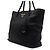 Prada Borsa Tote e Borsa a Tracolla Vitello Daino Gold Logo Nero - vista 2