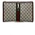 Gucci Borsa Clutch Supreme GG Web Jackie Marrone - vista 2
