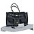 Balenciaga Borsa Tote Bel Air Carry All Borsa a Tracolla Nero - vista 6