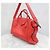Givenchy Borsa a Tracolla Antigona in Pelle Large Rosso - vista 2