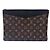 Louis Vuitton Monogram Daily Clutch Schwarz