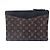 Louis Vuitton Monogram Daily Clutch Schwarz - Ansicht 2