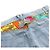 Versace Pantaloni in denim da uomo Royal Rebellion Print Blu - vista 10