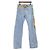 Versace Pantaloni in denim da uomo Royal Rebellion Print Blu - vista 4