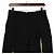 Fendi Herrenhose aus schwarzer Wolle mit FF-Clip - Ansicht 2