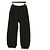 Louis Vuitton Quilted Textured Wool Men's Pants Black