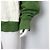 Dior Sudadera con capucha oversized de algodón blanco verde - vista 3