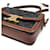 Céline Borsa a tracolla sottile Celine Triomphe Marrone - vista 6