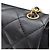 Chanel Borsa a tracolla Lambskin Classic New Mini Golden Ball Nero - vista 11