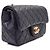 Chanel Borsa a tracolla Lambskin Classic New Mini Golden Ball Nero - vista 3