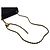 Chanel Borsa a tracolla Lambskin Classic New Mini Golden Ball Nero - vista 5