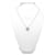 Van Cleef & Arpels Vintage Alhambra Pendant Necklace Mother of Pearl Silvery  - view 1
