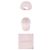 Moncler Baseball-Cap für Damen mit besticktem Logo (Pink) Weiß - Ansicht 4