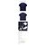 Burberry Polo in piqué di cotone con motivo monogramma Nero - vista 10