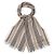 Salvatore Ferragamo Sciarpa in lana a righe jacquard Gancini Multicolore